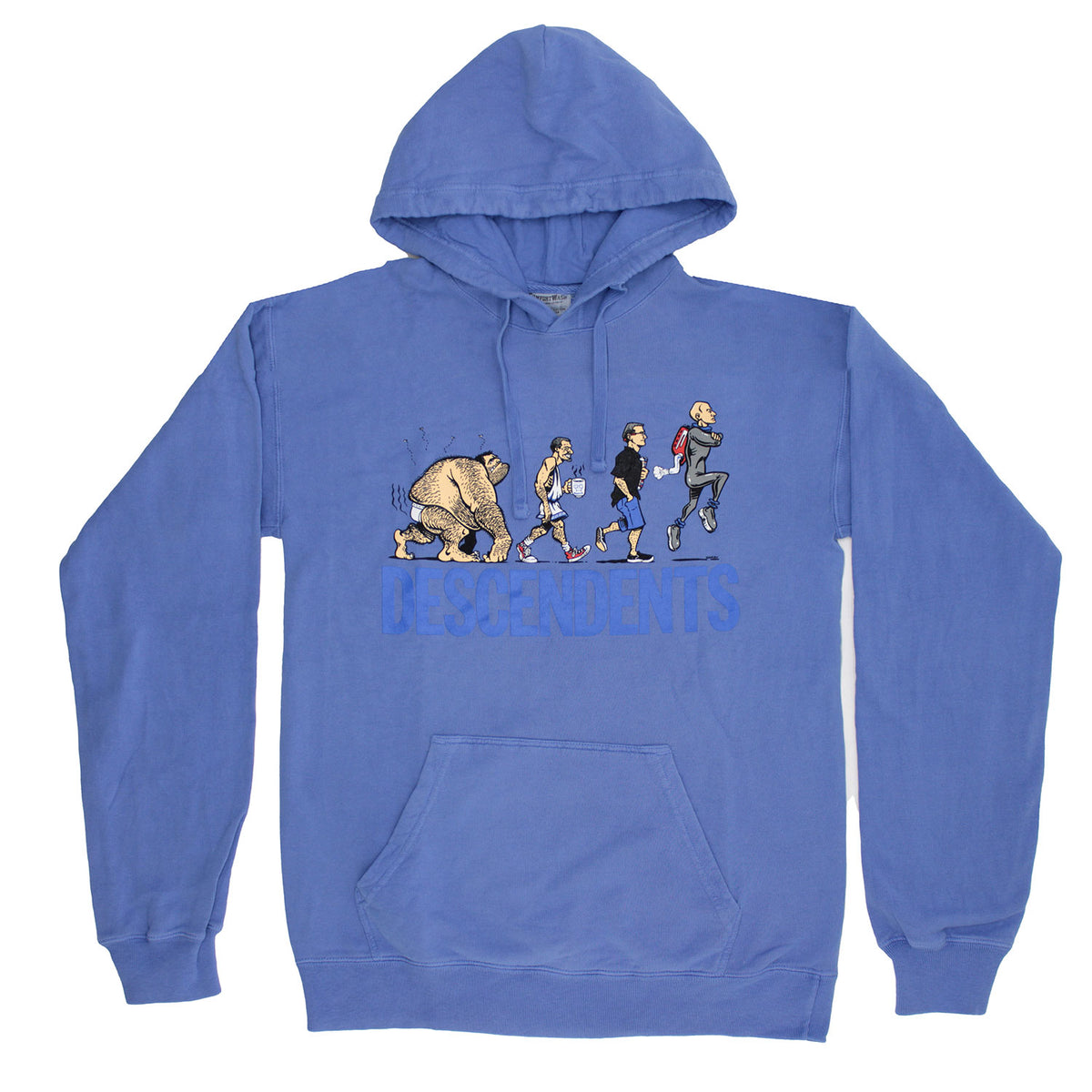 Descendents Ascent Of Man Hooded Sweatshirt Front