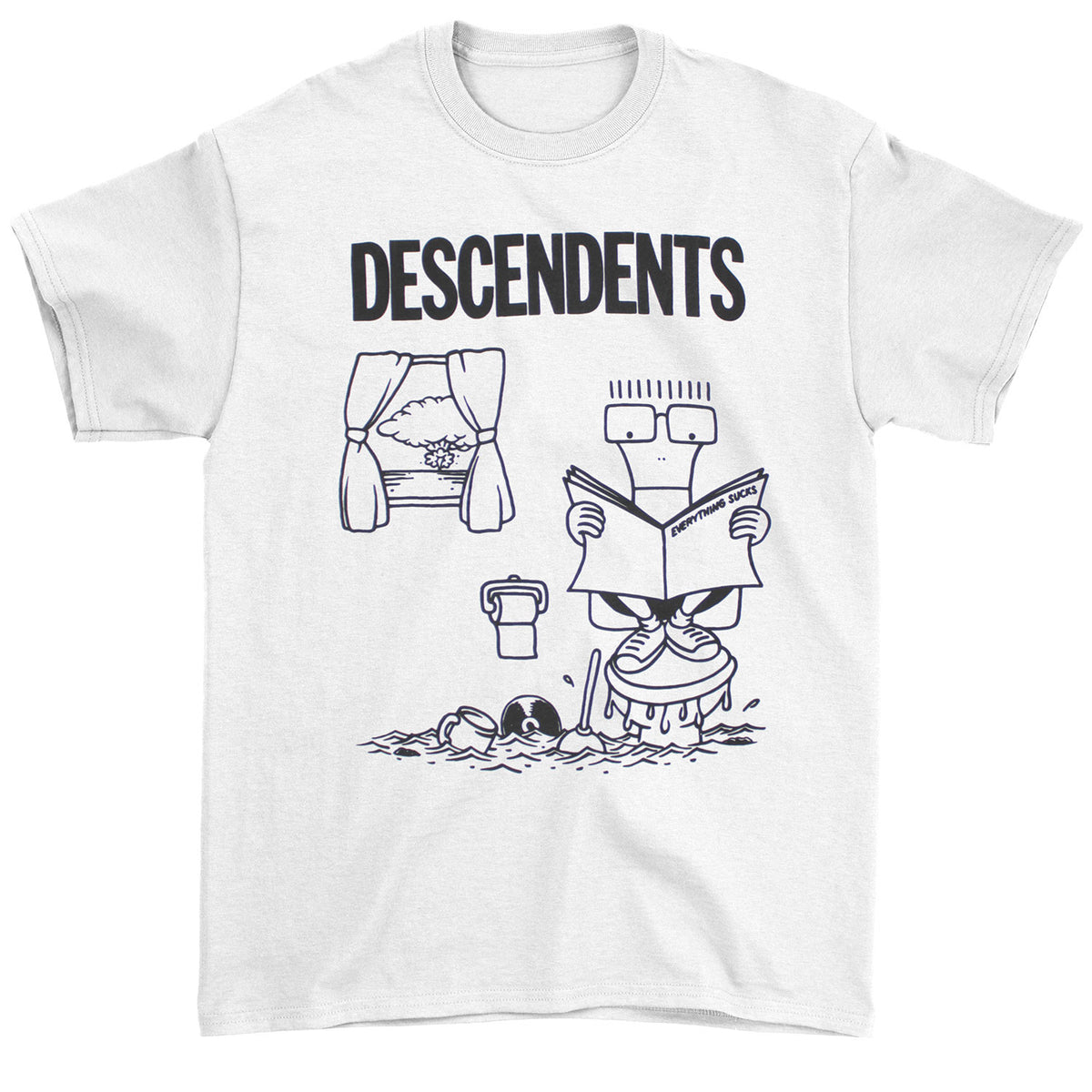 Descendents Everything Sucks Full Album Art T-shirt Front