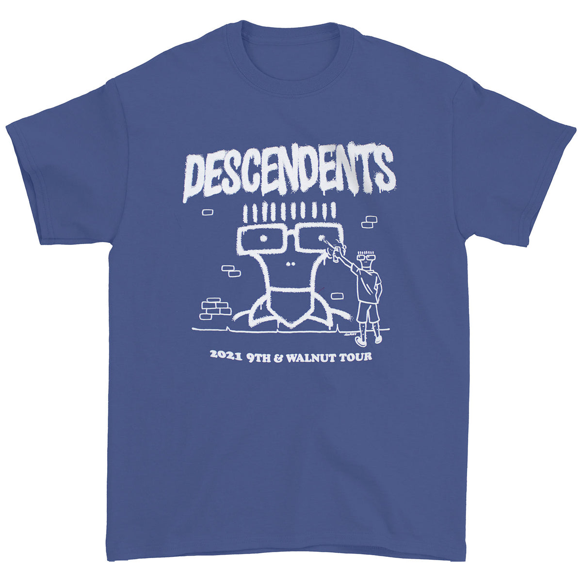 Descendents 2021 9th & Walnut Tour T-shirt Front