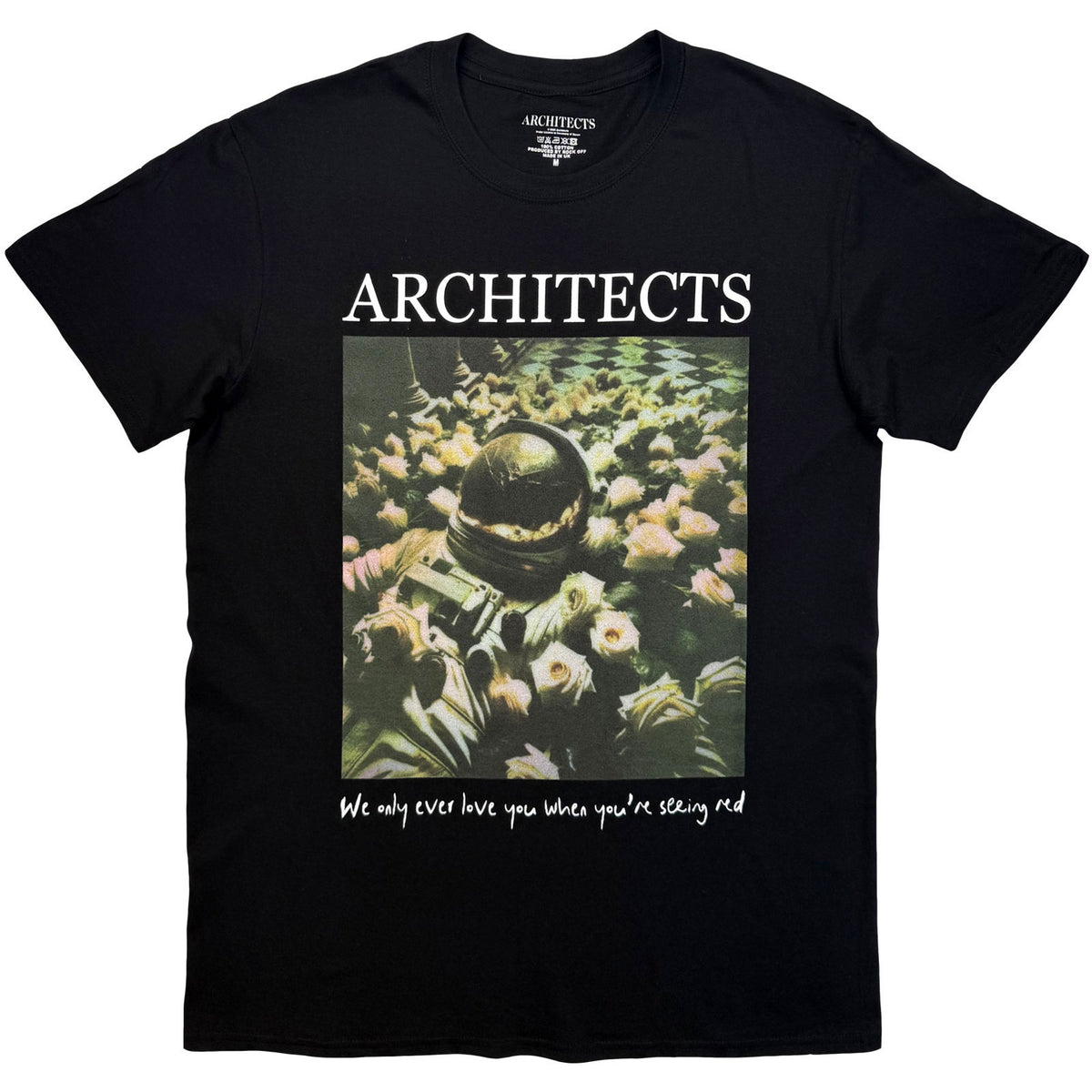 Architects Astronaut Roses T-shirt Front