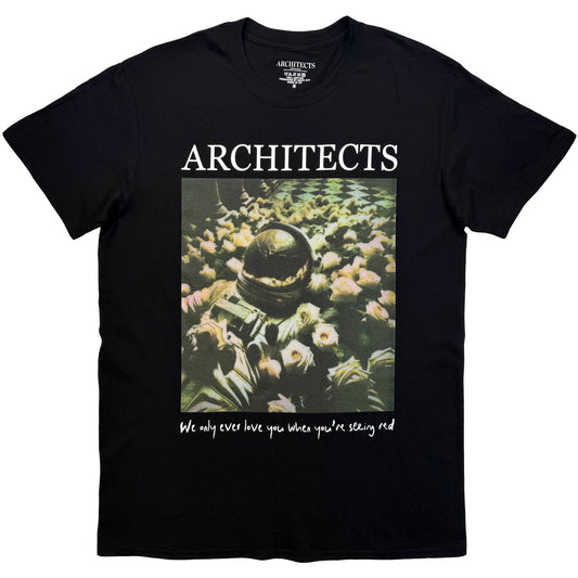Architects Astronaut Roses T-shirt Front
