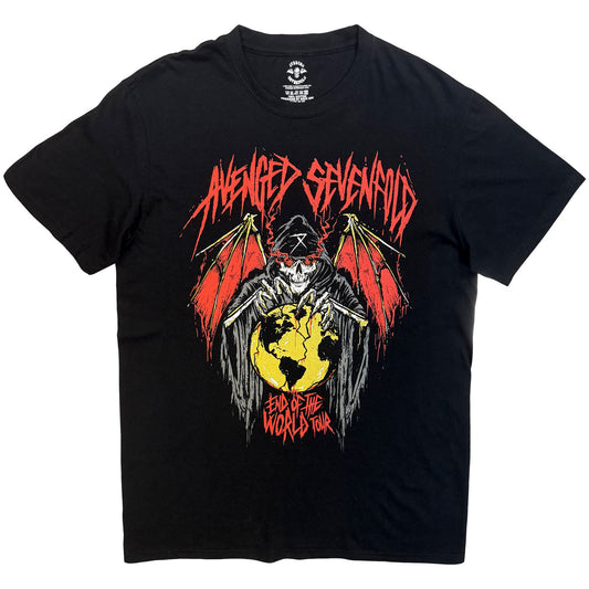 Avenged Sevenfold End Of The World Tour T-shirt Front