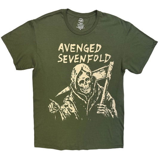 Avenged Sevenfold Reaper T-shirt Front