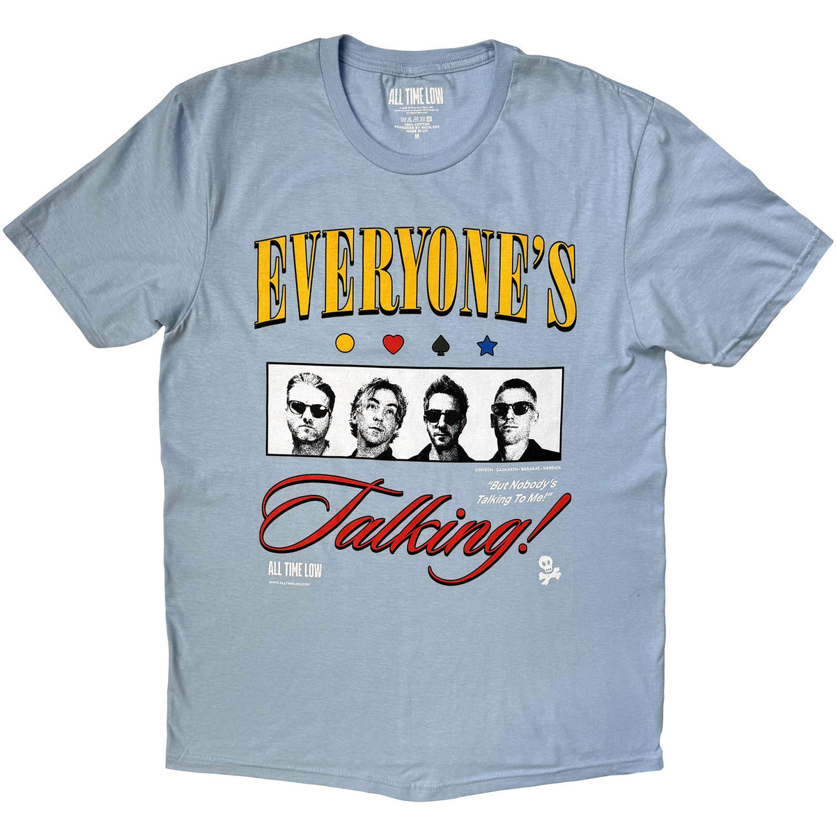 All Time Low Everyone's Talking Photo T-shirt Front