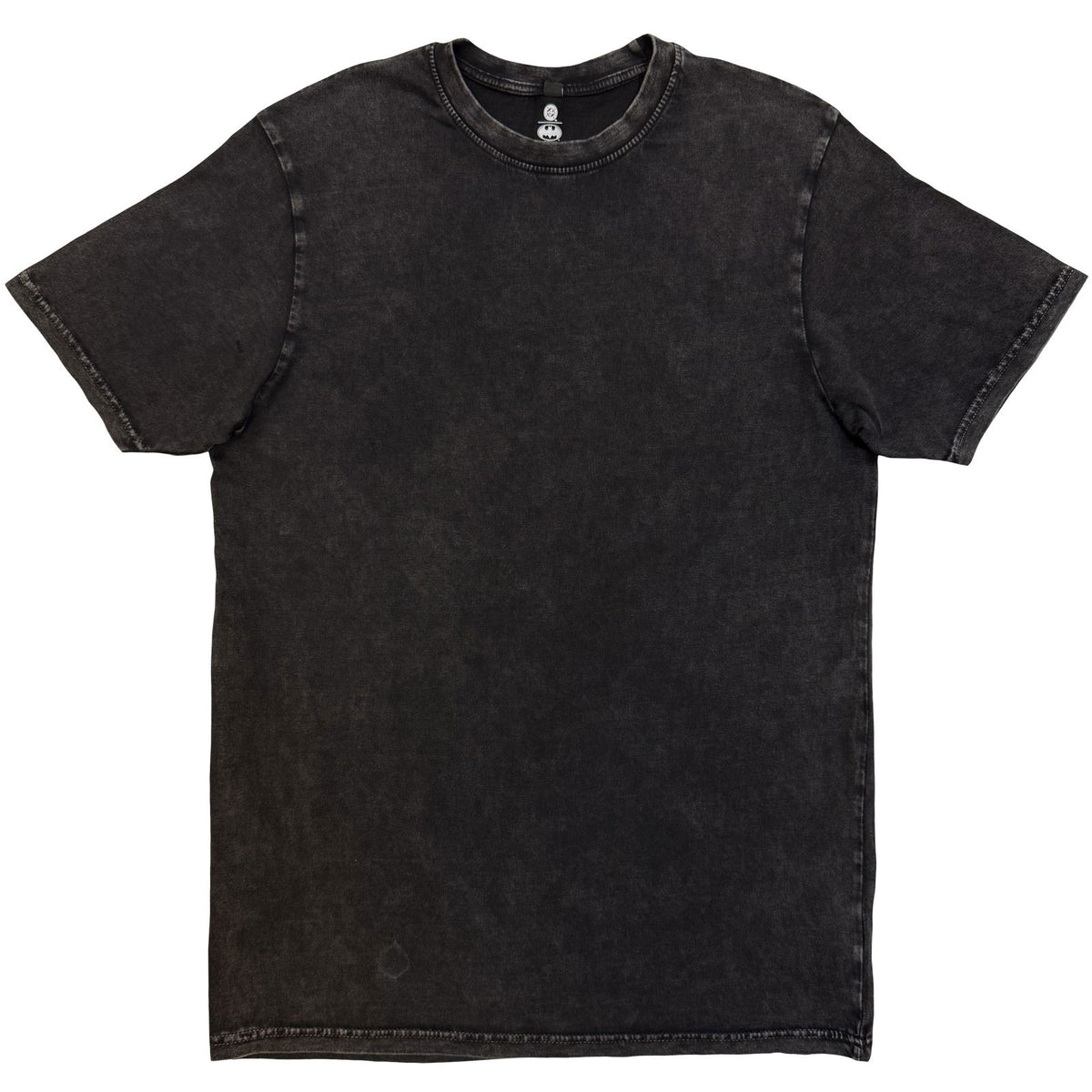Dc Comics Batman Logo Through The Ages Dip Dye & Wash T-shirt Front