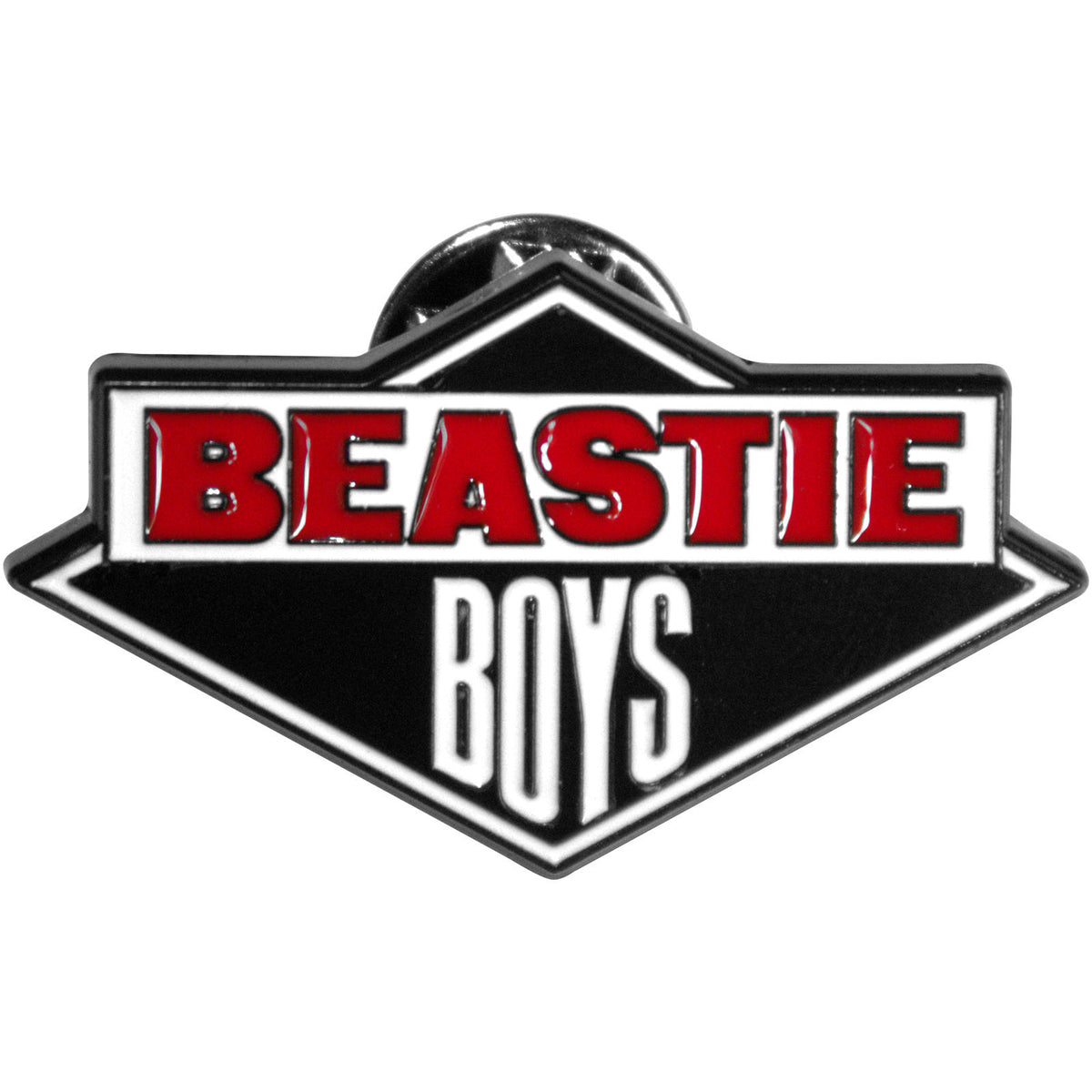 Beastie Boys Diamond Logo Pewter Pin Badge Front