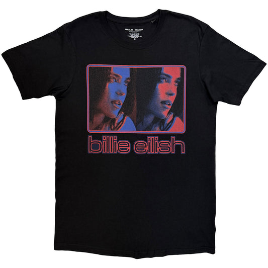 Billie Eilish Inverted Photo T-shirt Front