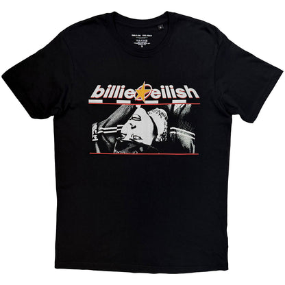 Billie Eilish Racer Graphic T-shirt Front