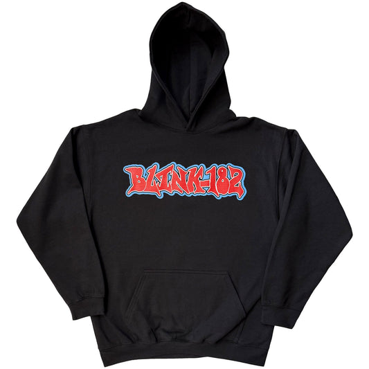 Blink 182 Alien Reaper Hooded Sweatshirt Front