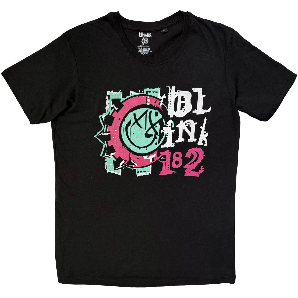 Blink 182 Graphic Smile T-shirt Front