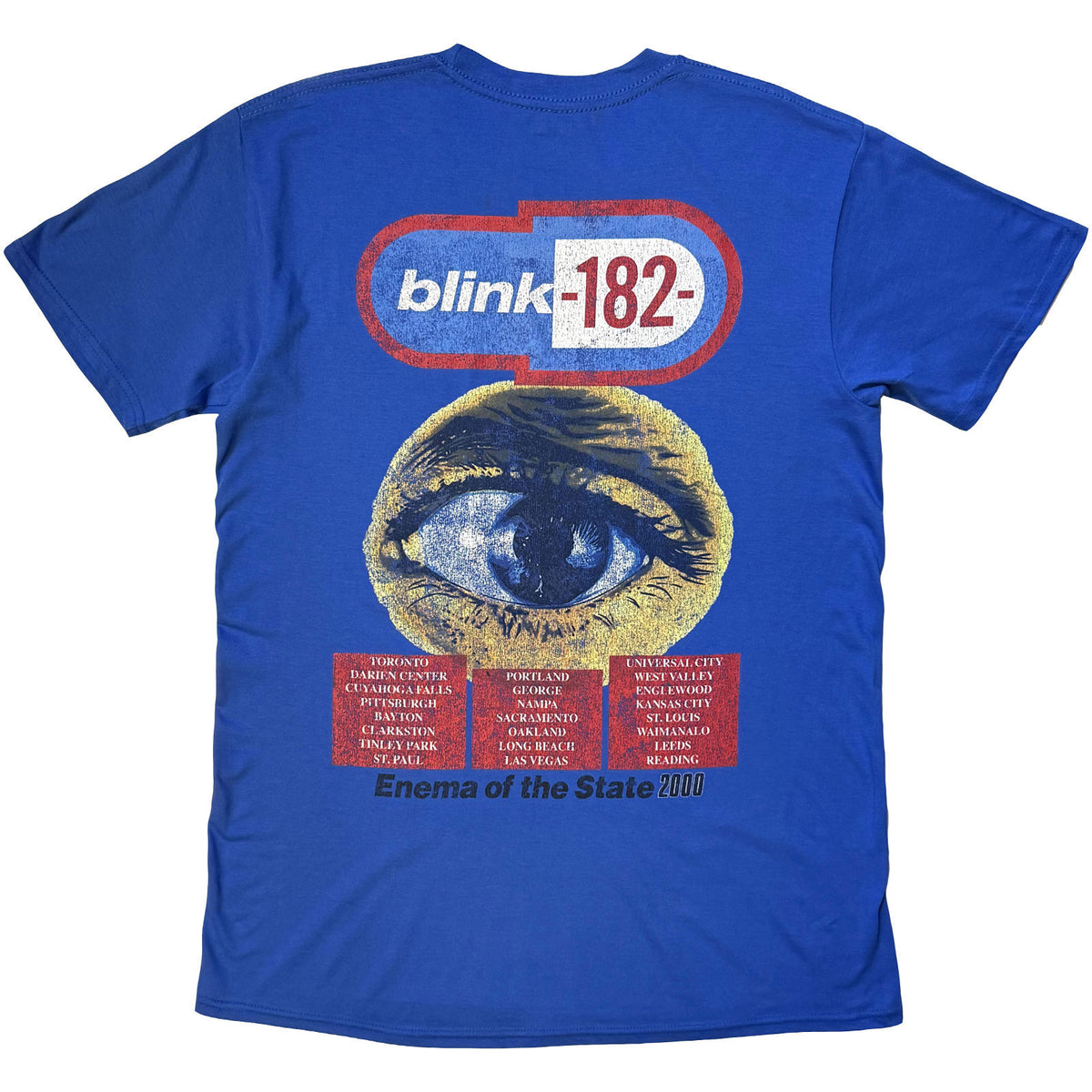 Blink 182 Enema Of The State T-shirt Back