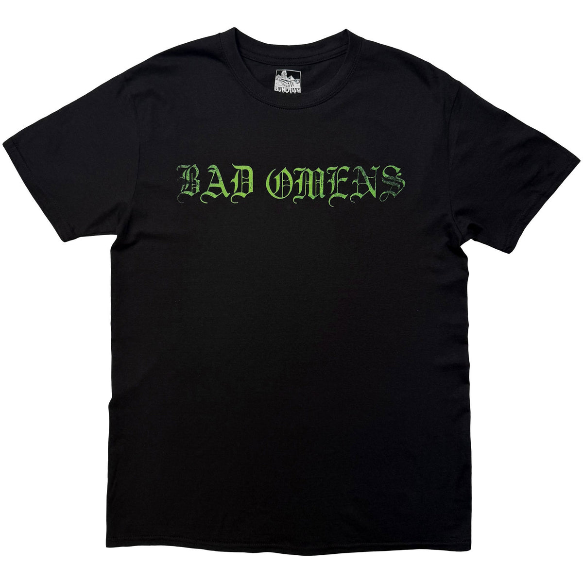 Bad Omens Green Angel T-shirt Front