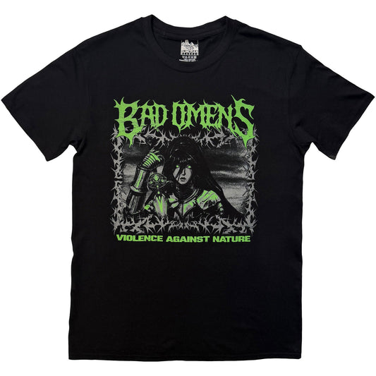 Bad Omens Anime Warrior T-shirt Front