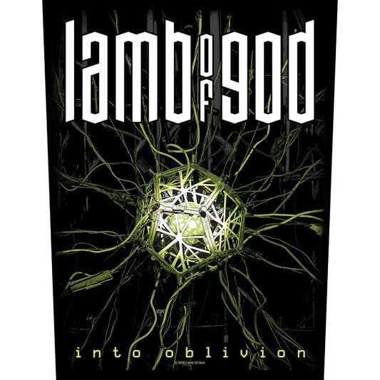 Lamb Of God Into Oblivion Back Patch Front