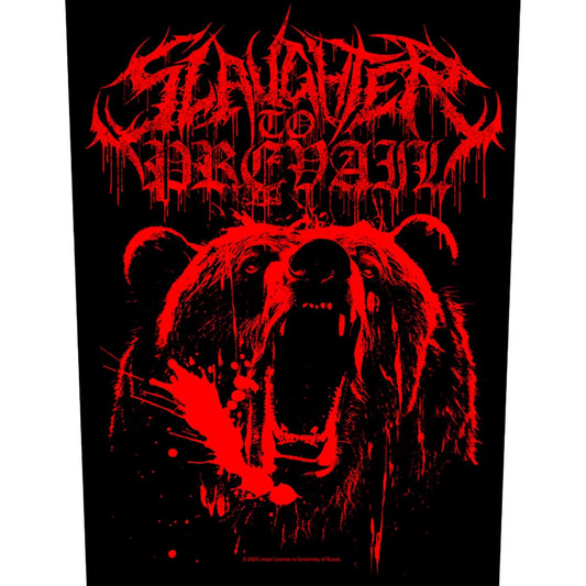 Slaughter To Prevail Grizzly Back Patch Front
