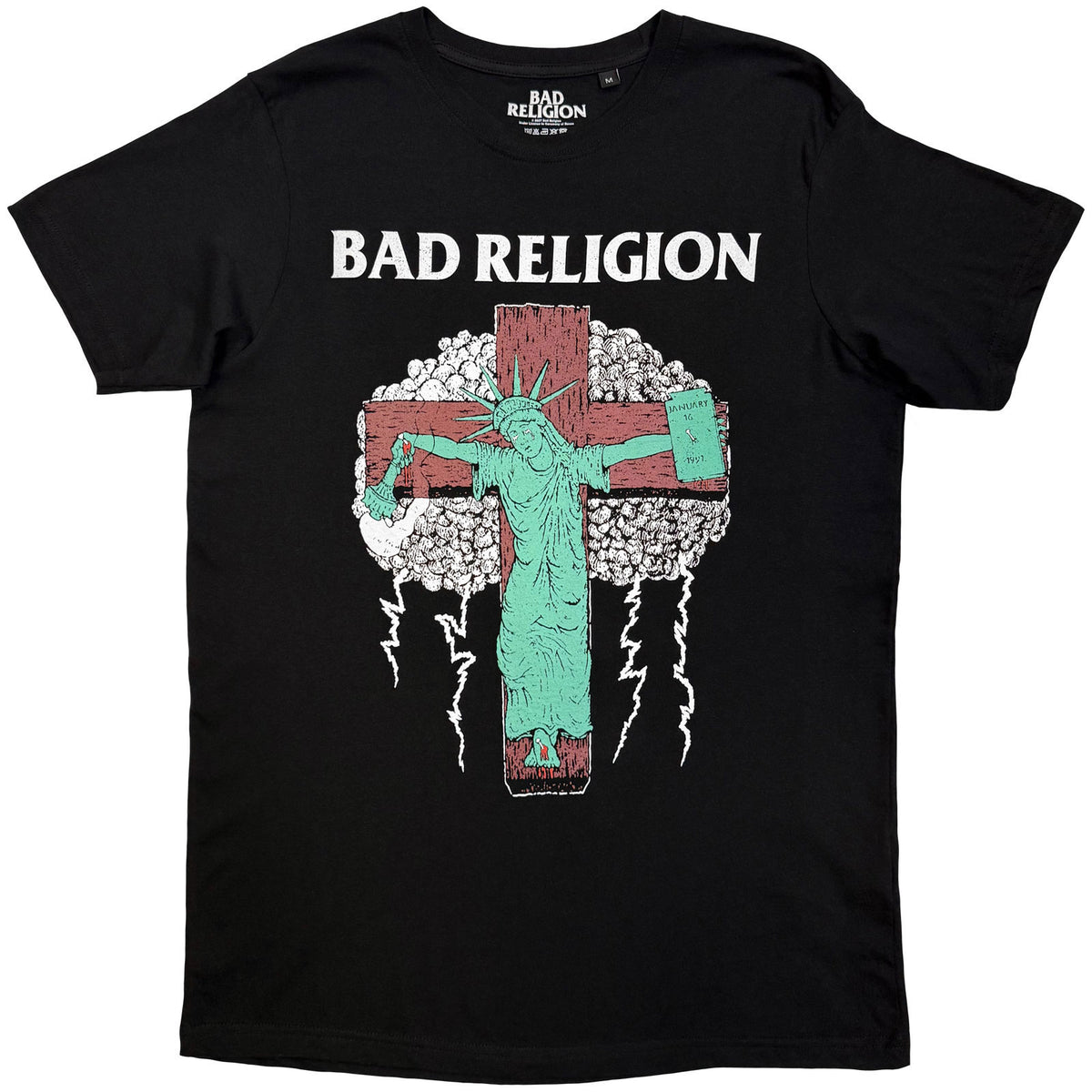 Bad Religion Liberty '91 Tour T-shirt Front
