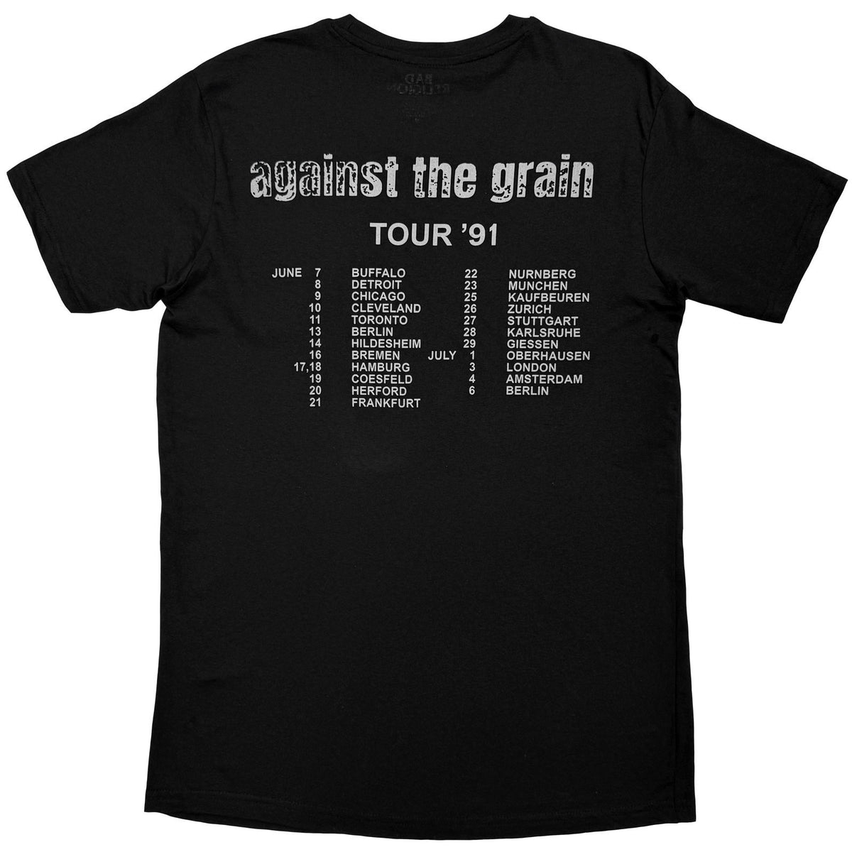 Bad Religion Against The Grain T-shirt Back
