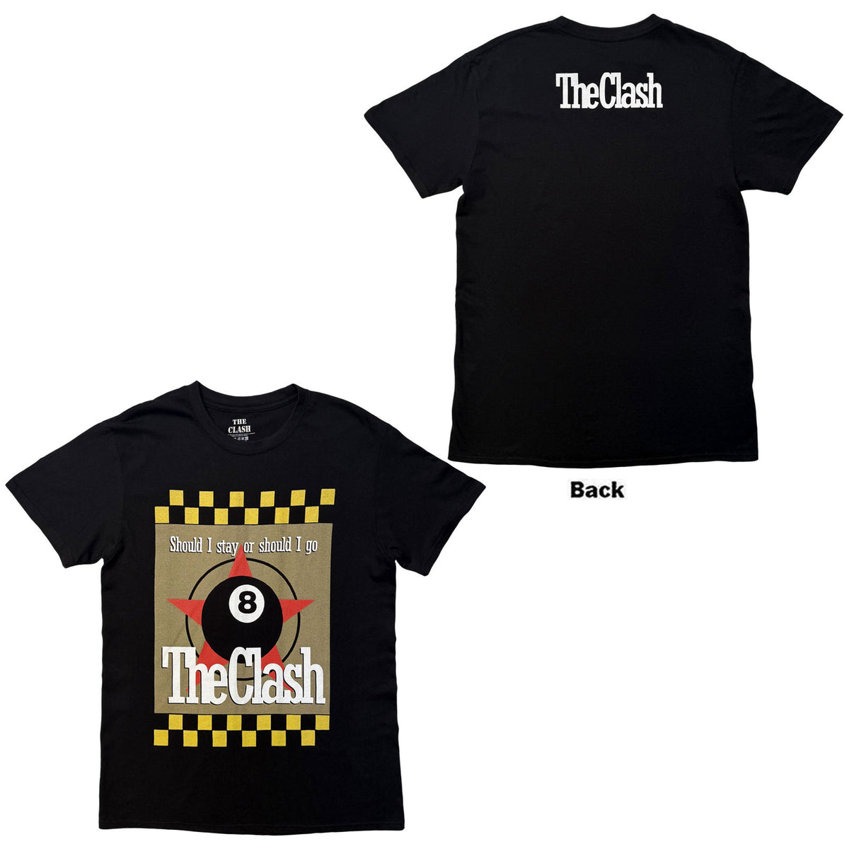 Clash Should I Stay Or Should I Go T-shirt Alt 2