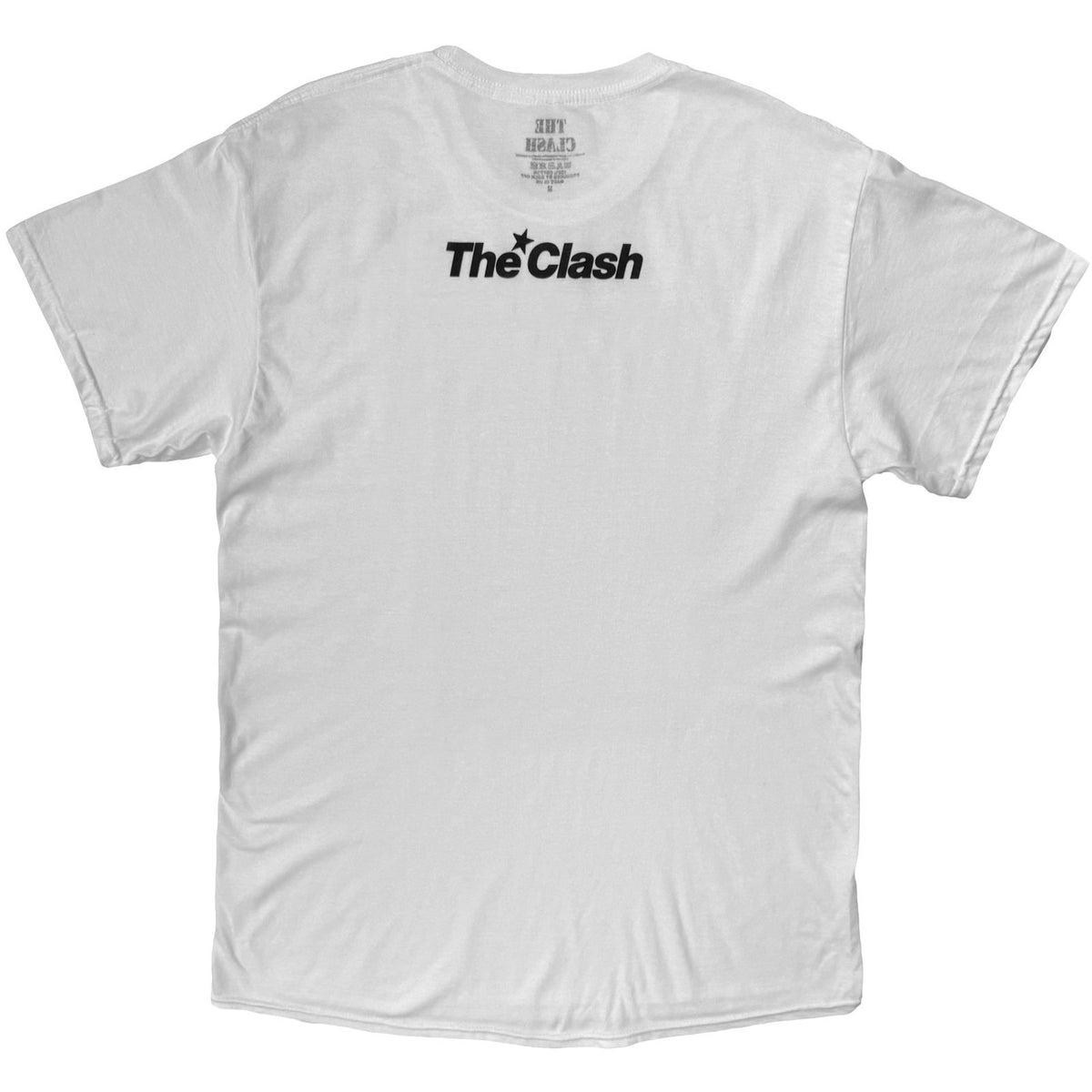 Clash Guitar Smash T-shirt Back