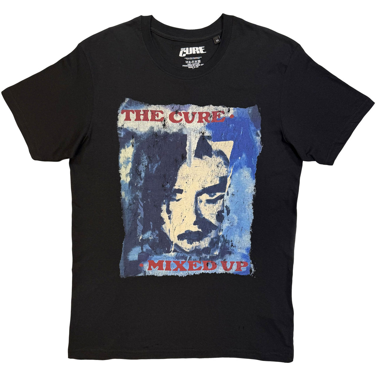 Cure Mixed Up Paint T-shirt Front