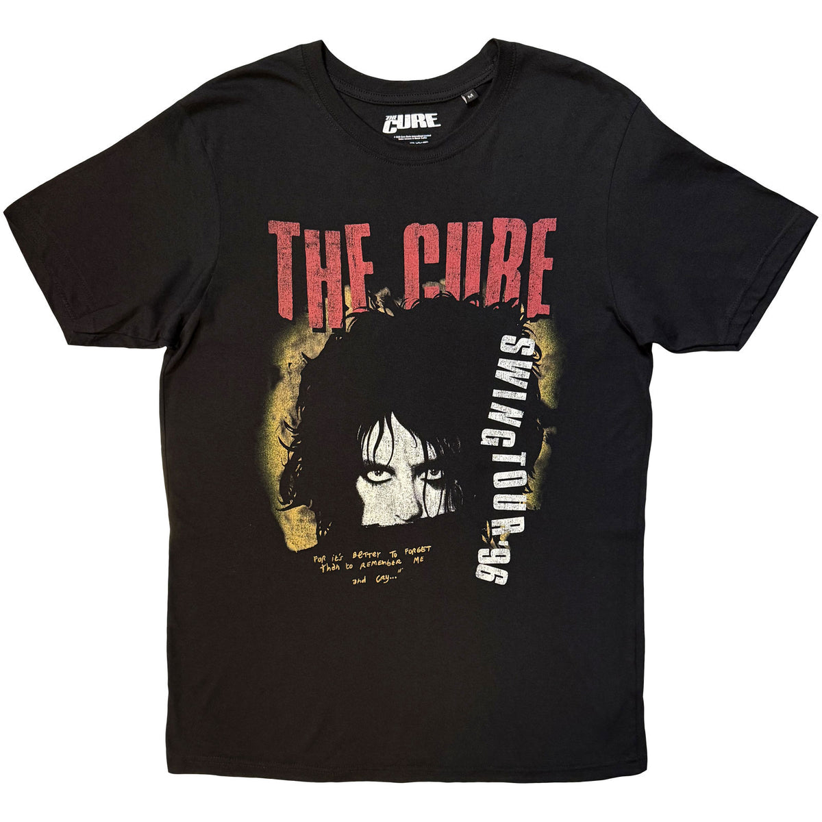 Cure Swing Tour '96 T-shirt Front