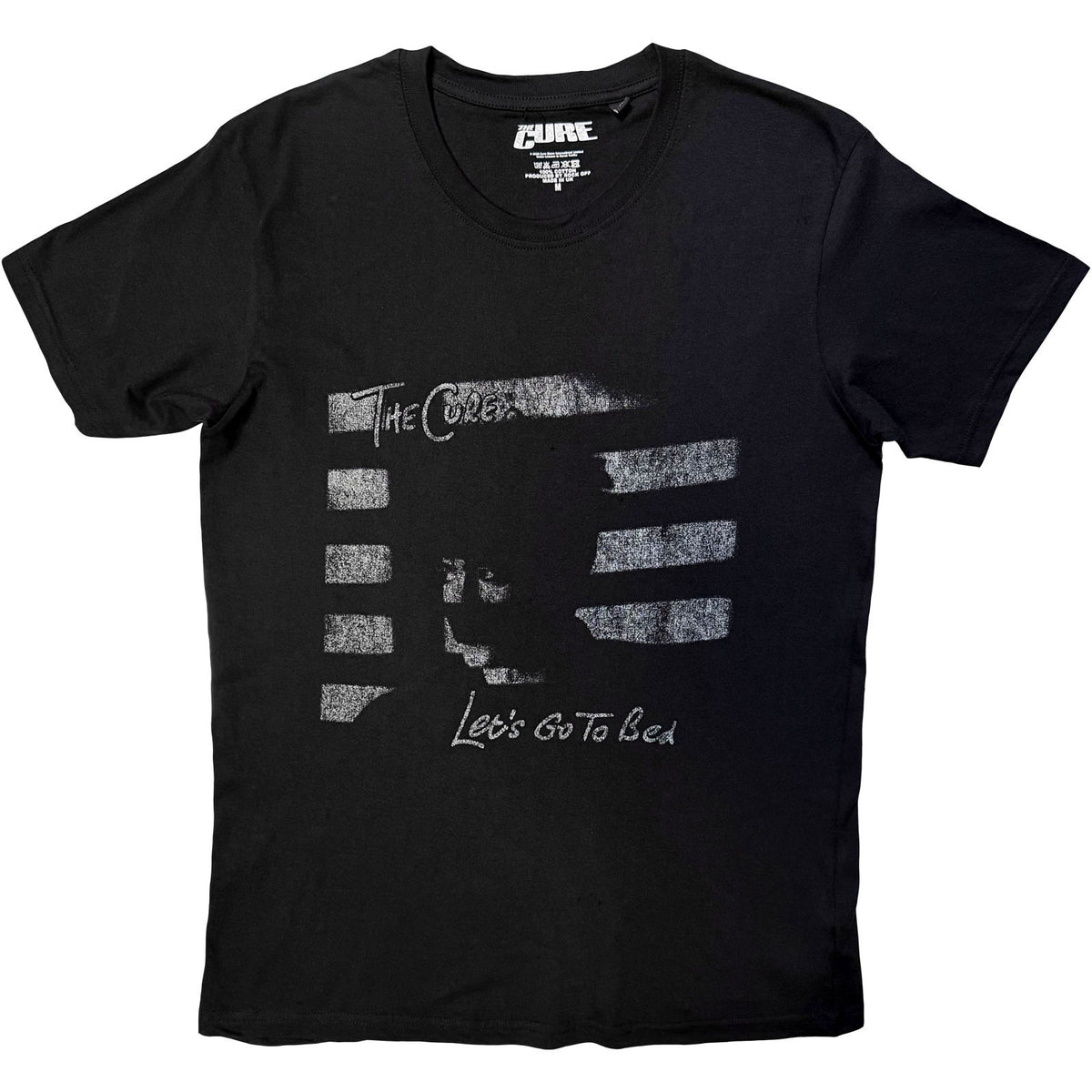 Cure Let's Go To Bed T-shirt Front