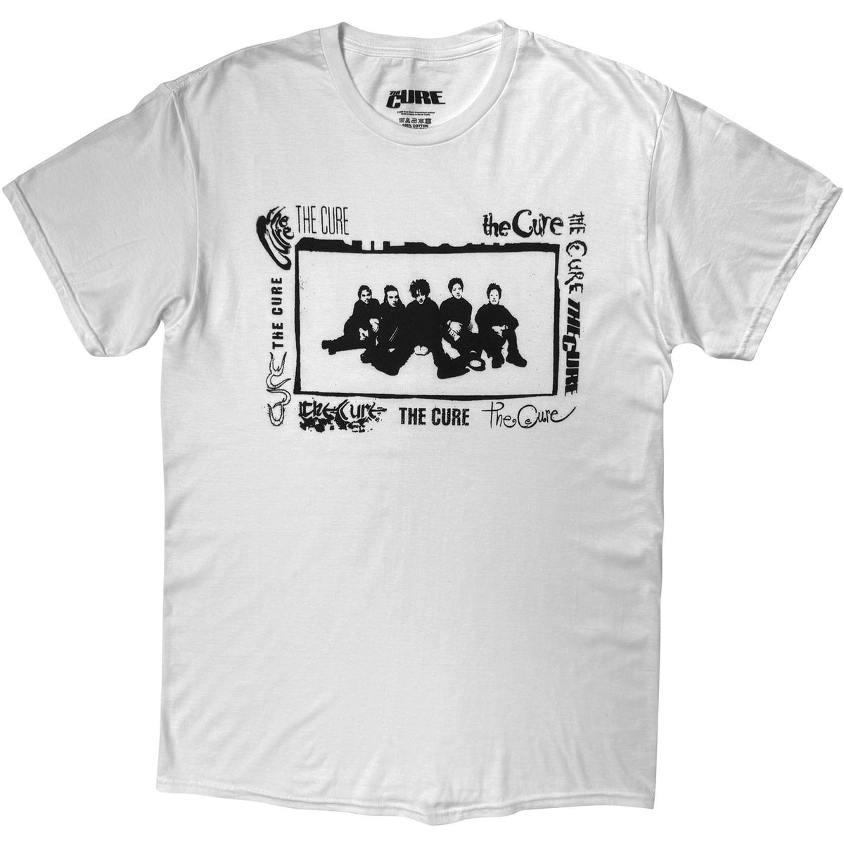 Cure Mono Group Photo T-shirt Front