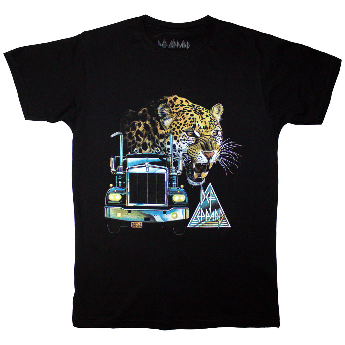 Def Leppard Truck T-shirt Front