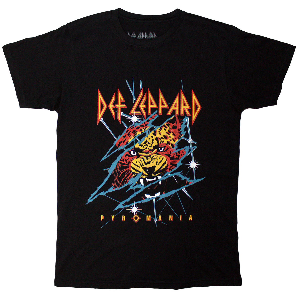 Def Leppard Rock Till You Drop T-shirt Front