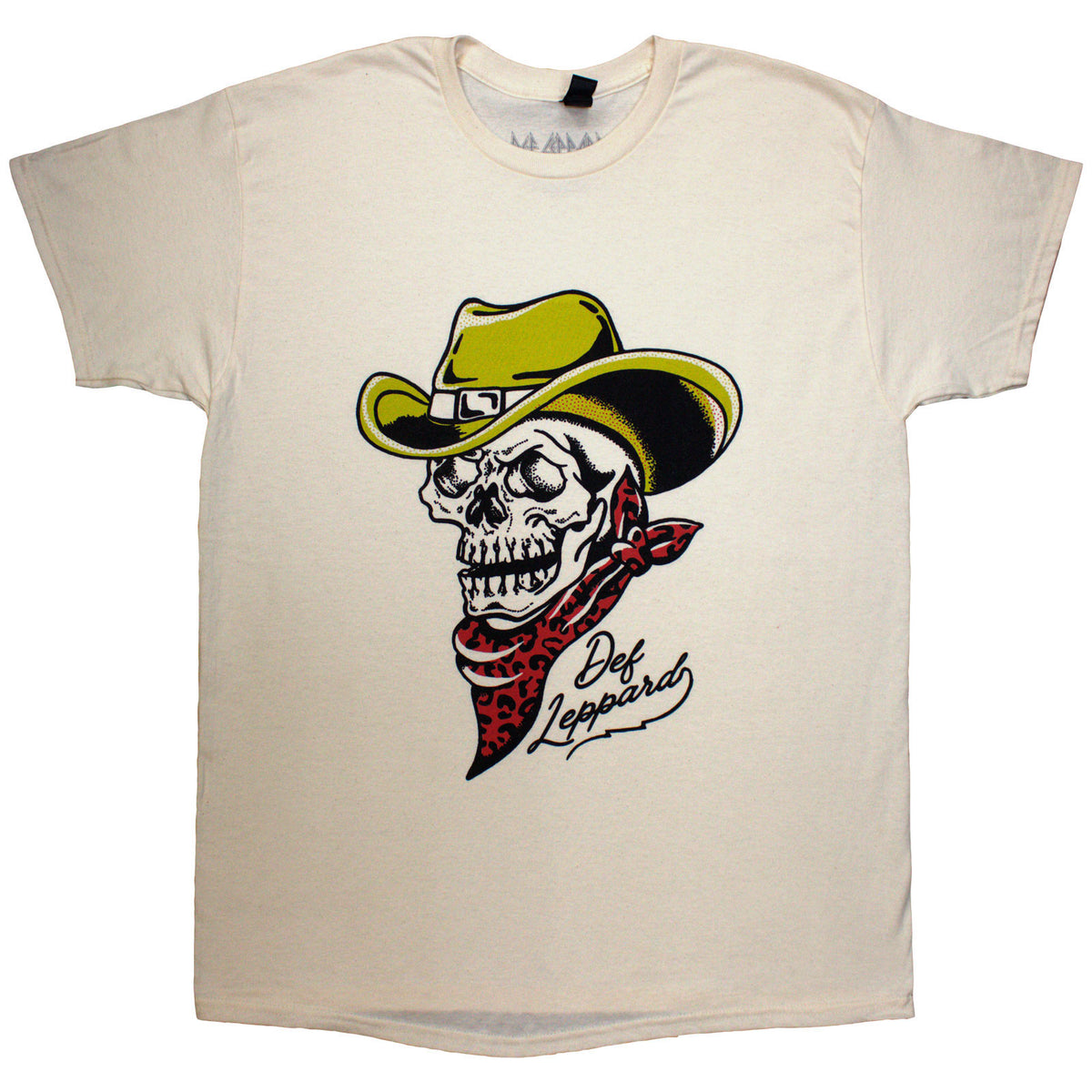 Def Leppard Cowboy T-shirt Front
