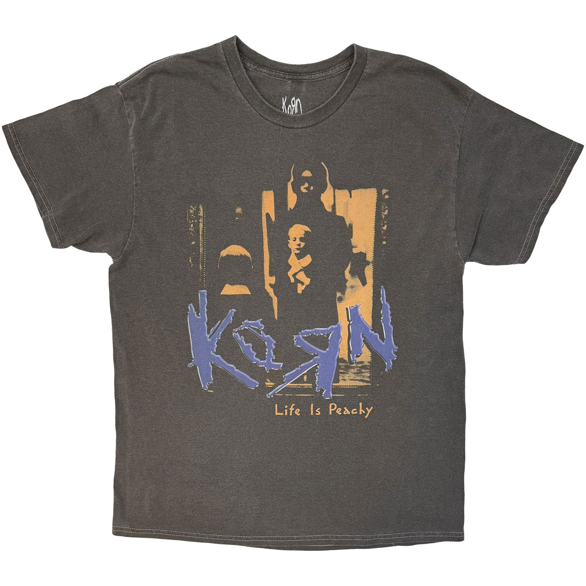 Korn Life Is Peachy Tracklist T-shirt Front