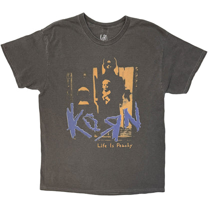 Korn Life Is Peachy Tracklist T-shirt Front
