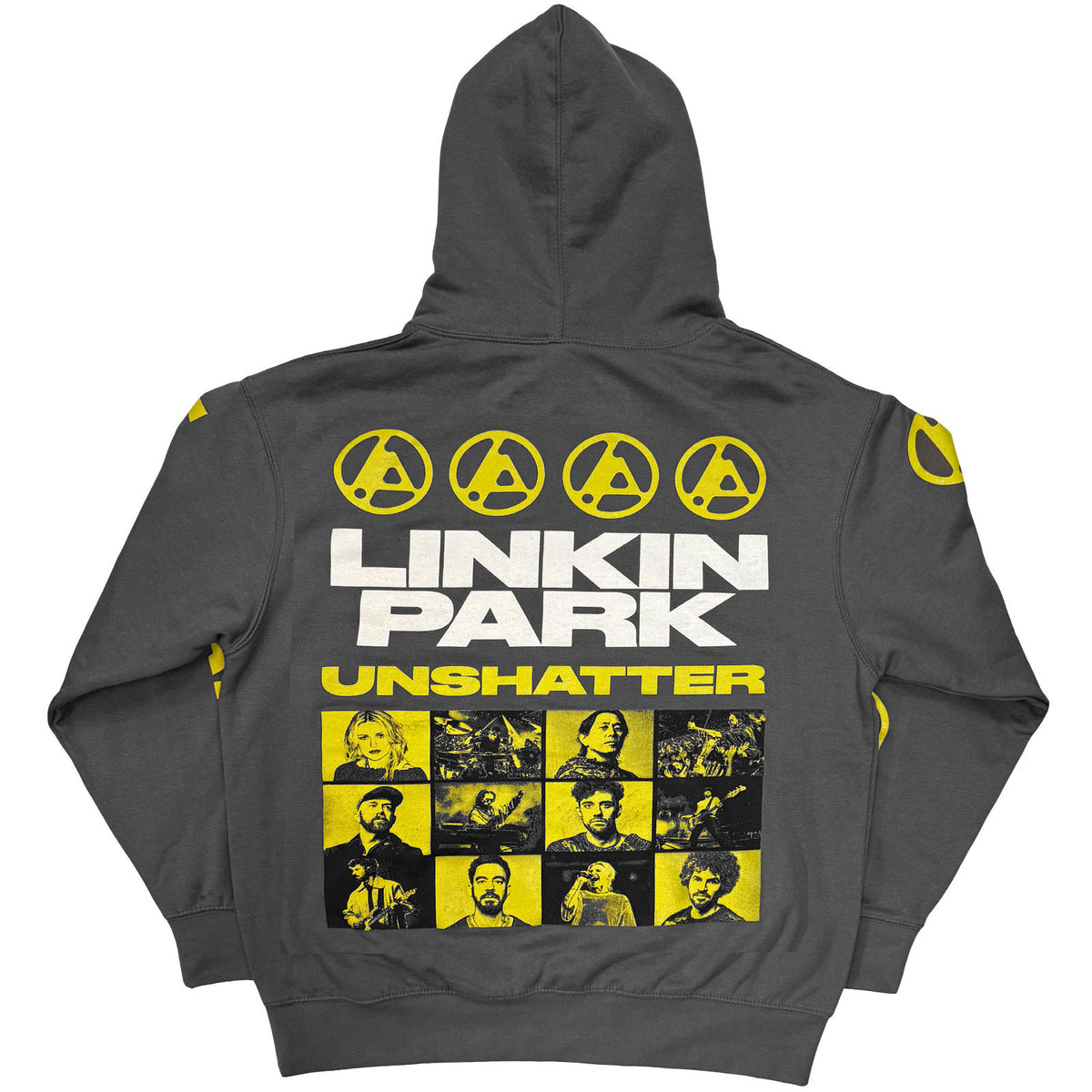 Linkin Park Unshatter Hooded Sweatshirt Back