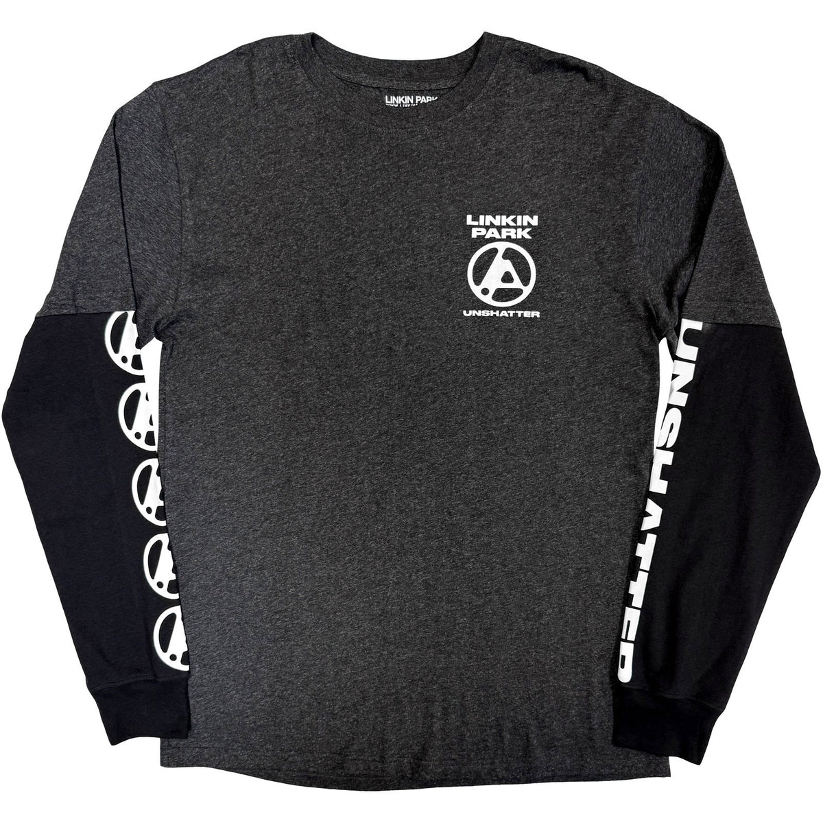 Linkin Park Unshatter Layered Long Sleeve Front
