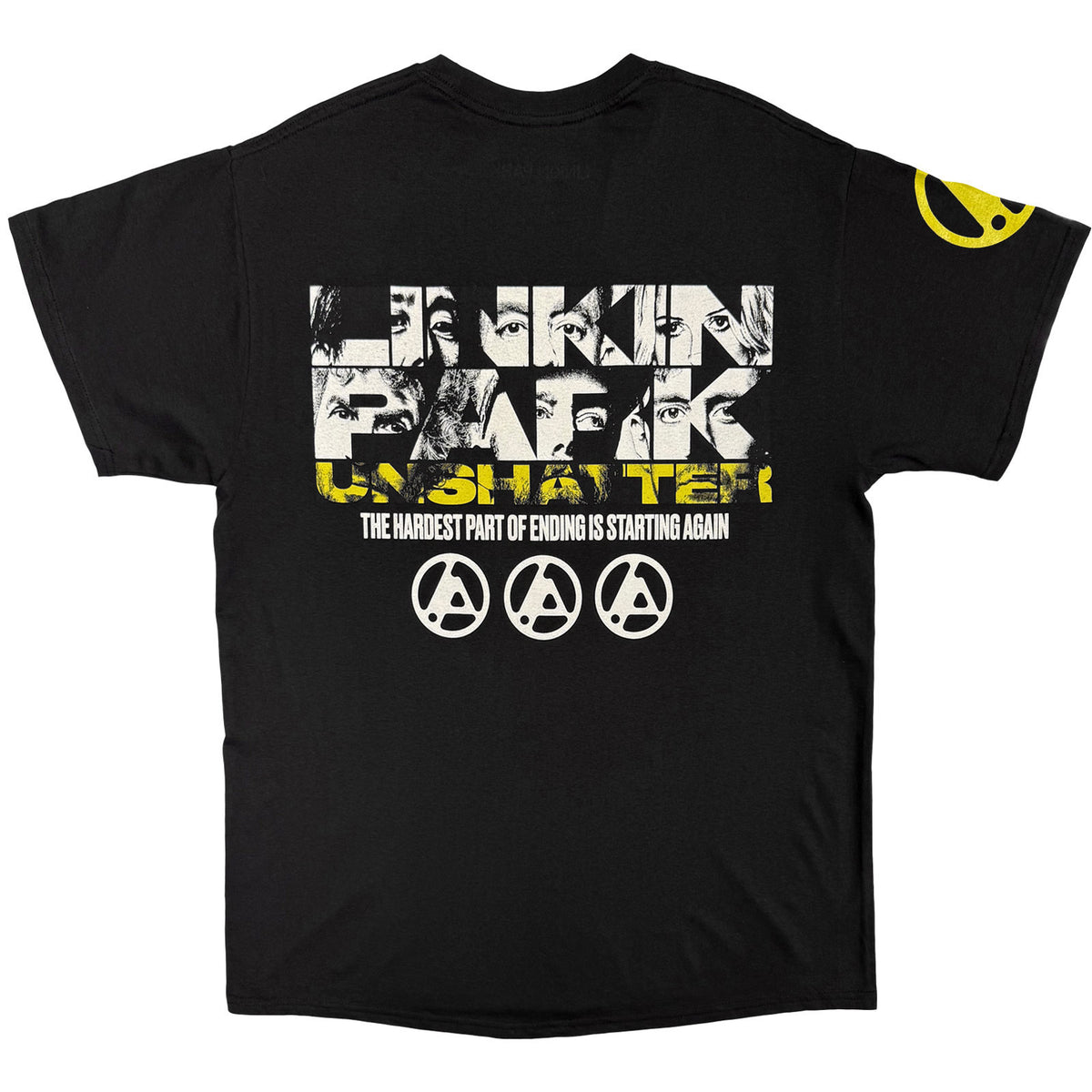 Linkin Park Unshatter The Hardest Part T-shirt Back
