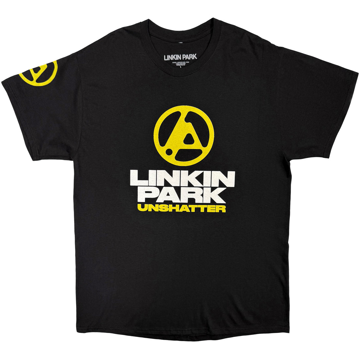 Linkin Park Unshatter The Hardest Part T-shirt Front