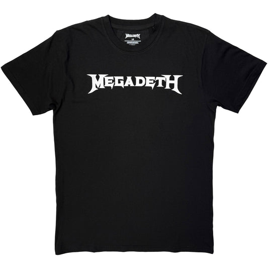 Megadeth Logo Mono T-shirt Front