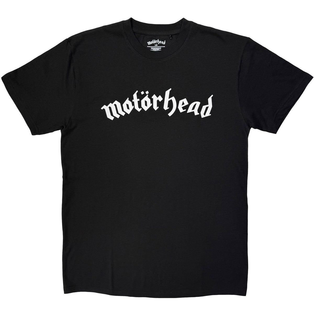 Motorhead Logo Mono T-shirt Front