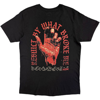 Motionless In White Hand T-shirt Back