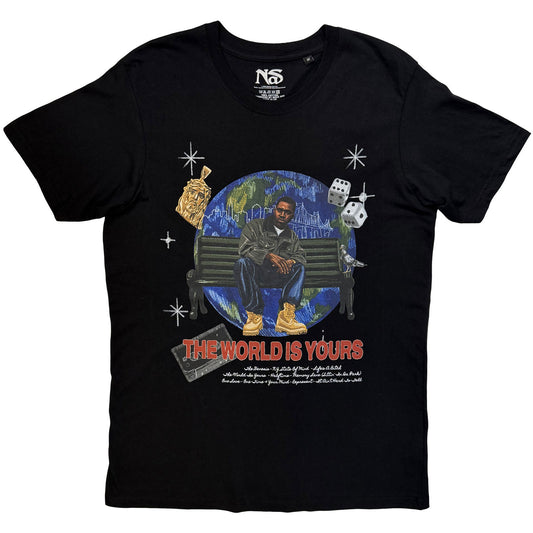 Nas The World Is Yours T-shirt Front