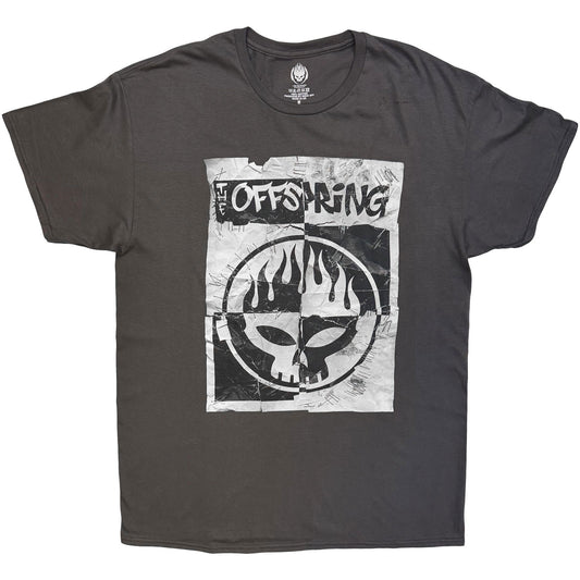 Offspring Ripped Sketched Poster T-shirt Front