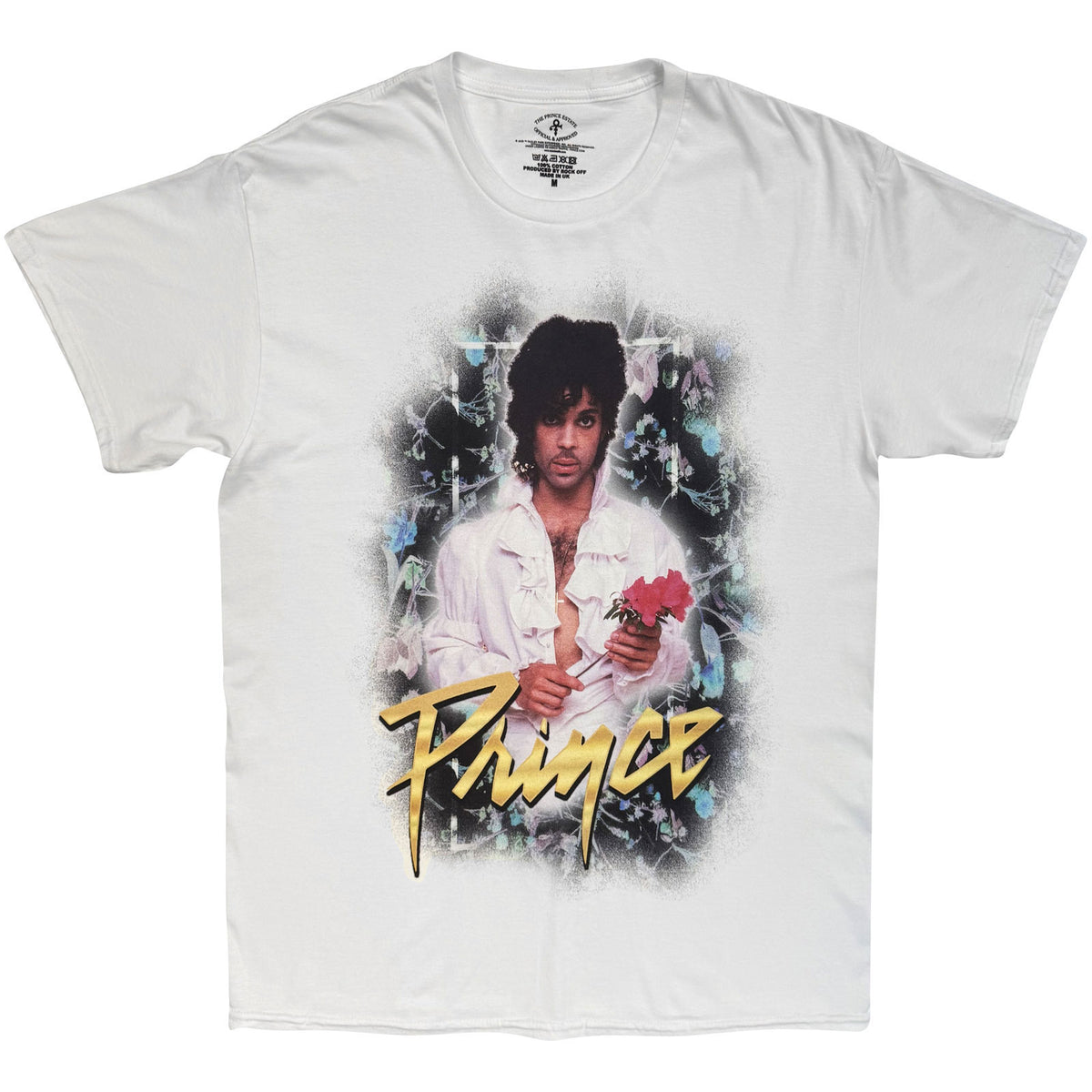 Prince Flowers T-shirt Front