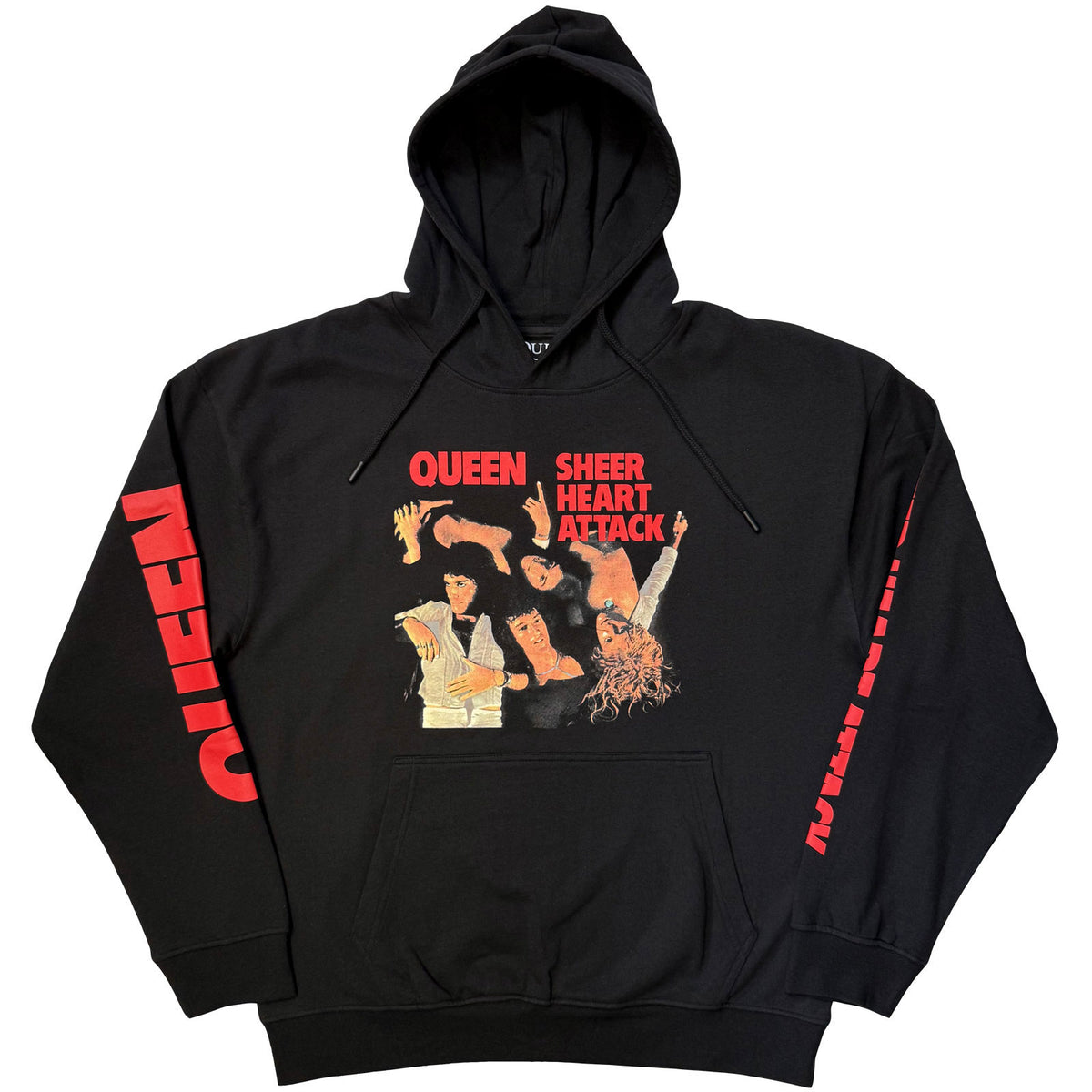 Queen Sheer Heart Attack Hooded Sweatshirt Front