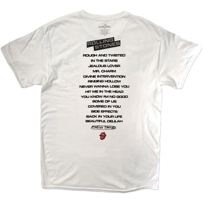 Rolling Stones Foreign Tongues Tracklist T-shirt Back