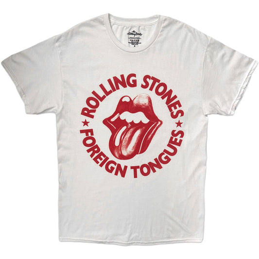 Rolling Stones Foreign Tongues Circle T-shirt Front