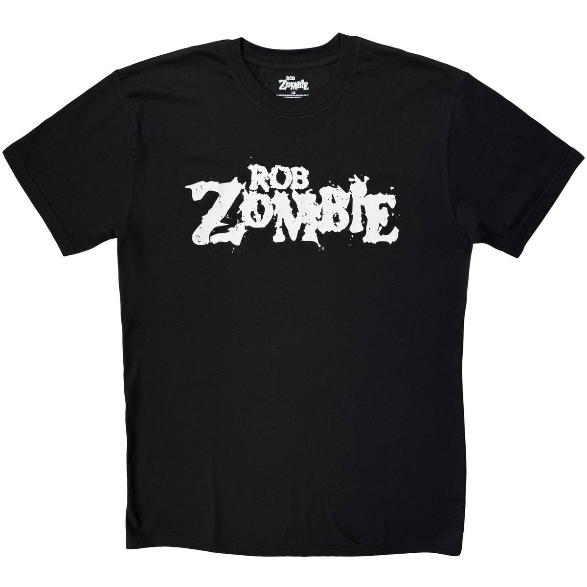 Rob Zombie Logo Mono T-shirt Front