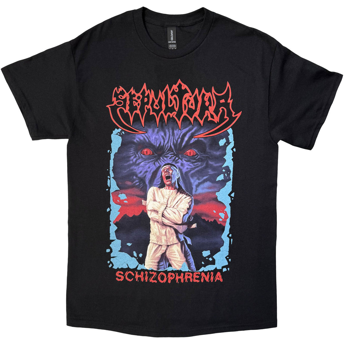 Sepultura Schizophrenia T-shirt Front