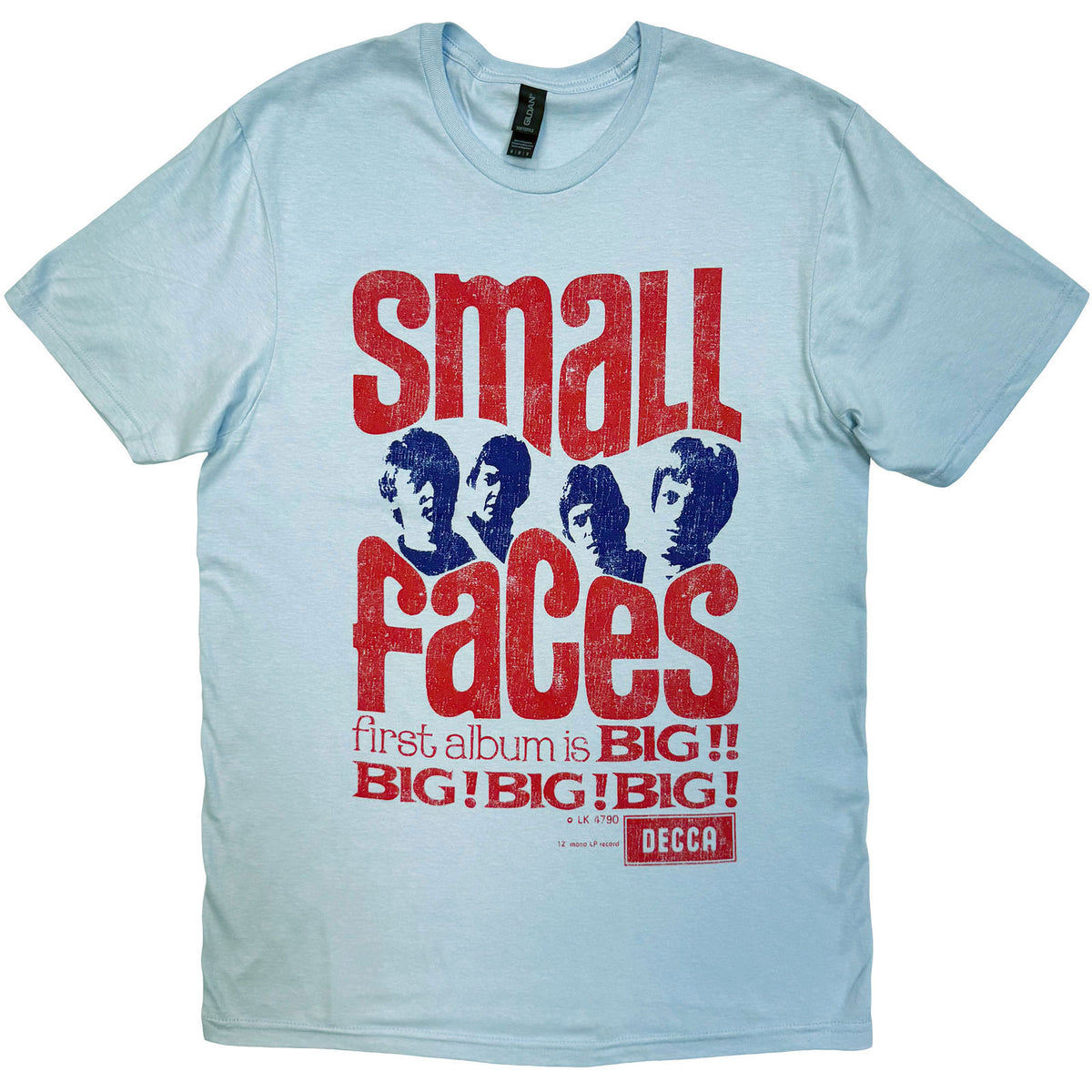 Small Faces Big Big Big T-shirt Front