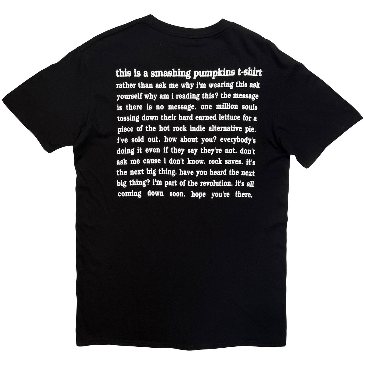 Smashing Pumpkins Star Girl T-shirt Back