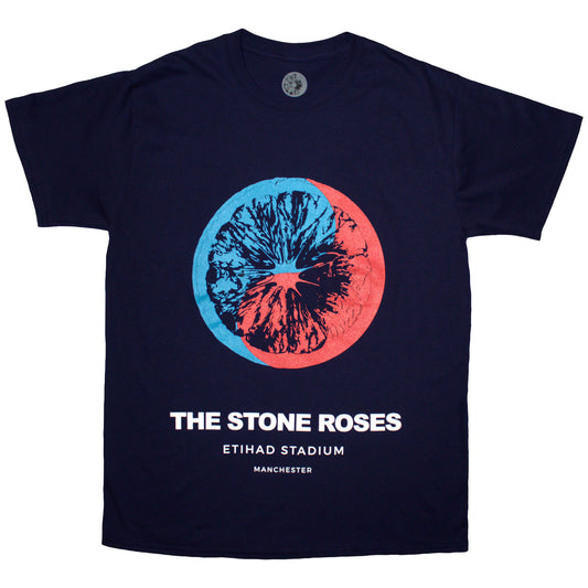 Stone Roses Etihad T-shirt Front